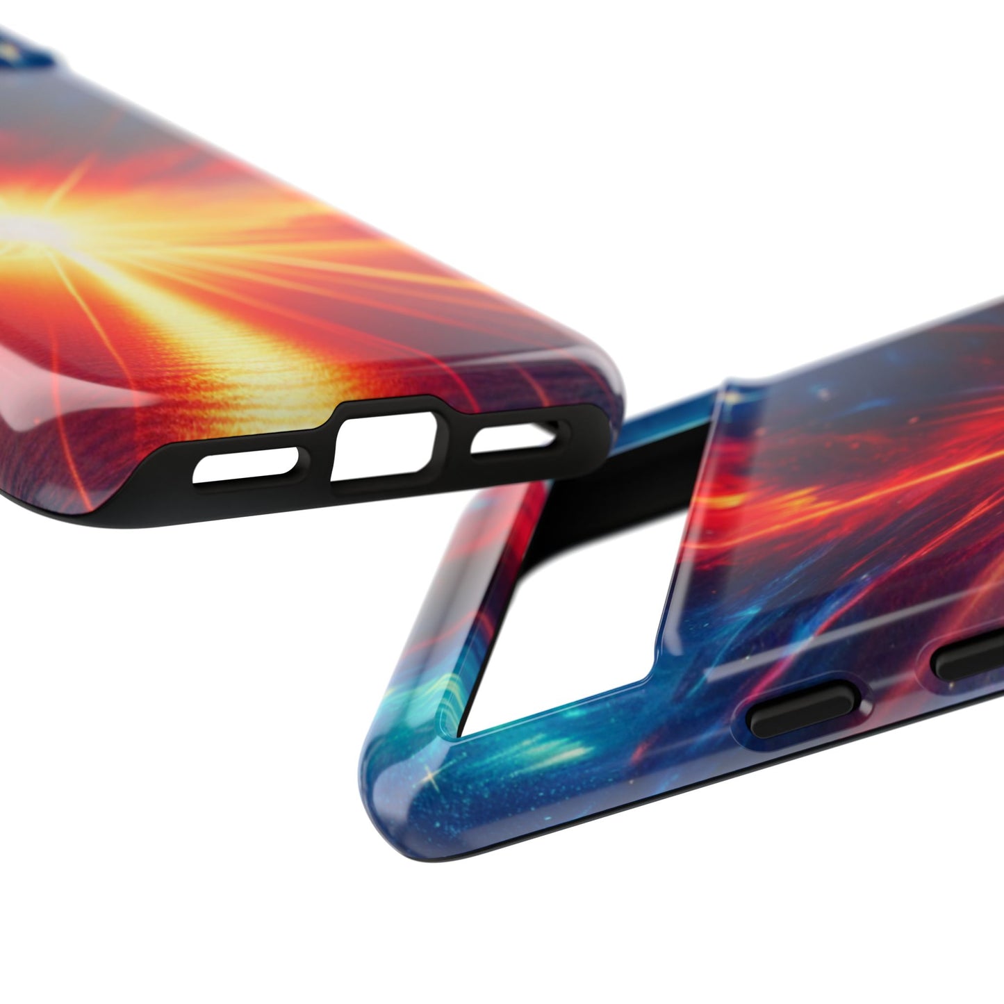 63B2 Sunrise Landscape Art Phone Case – Glossy or Matte Dual-Layer Cover for iPhone & Android