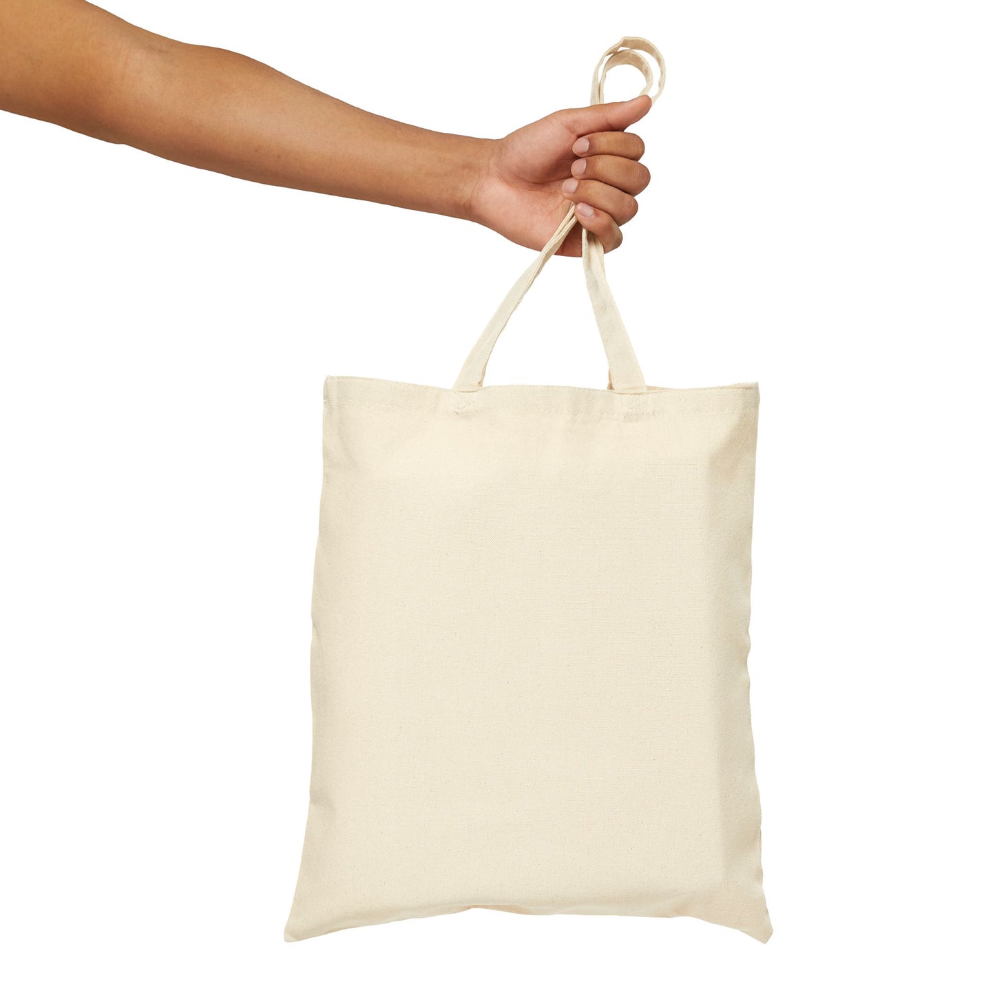 72B3 Lazy Cat Summer Tote Bag – Lotus Leaf Illustration on Heavy Cotton Canvas