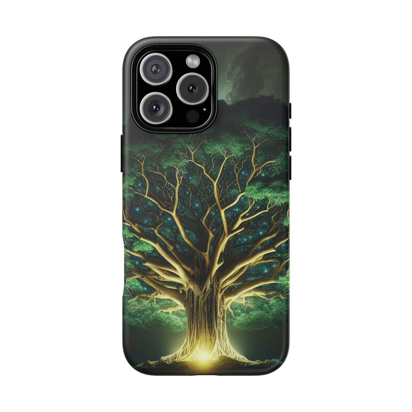 63B1 Tree of Life Nature Art Phone Case – Glossy or Matte Dual-Layer Cover for iPhone & Android
