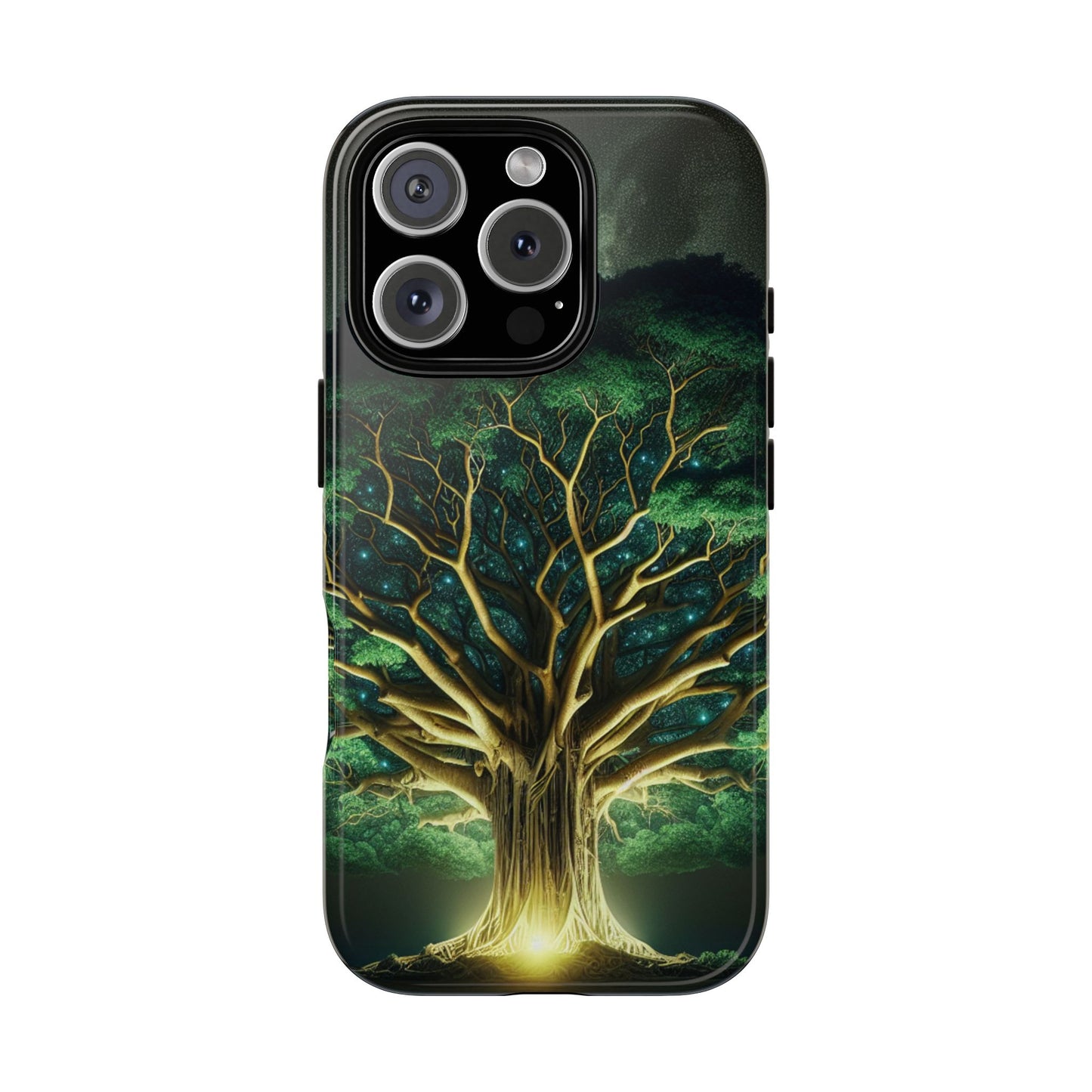 63B1 Tree of Life Nature Art Phone Case – Glossy or Matte Dual-Layer Cover for iPhone & Android