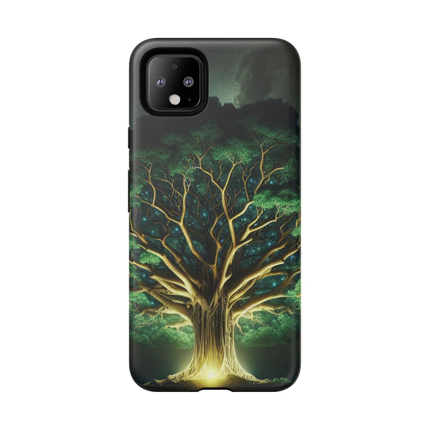 63B1 Tree of Life Nature Art Phone Case – Glossy or Matte Dual-Layer Cover for iPhone & Android