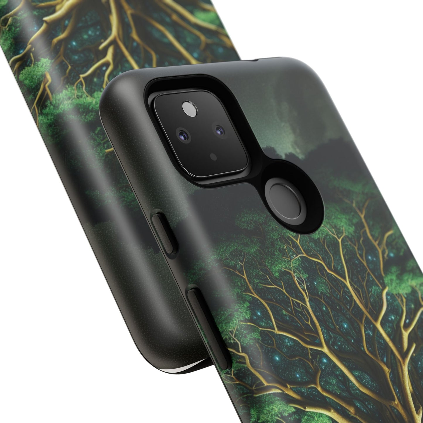 63B1 Tree of Life Nature Art Phone Case – Glossy or Matte Dual-Layer Cover for iPhone & Android