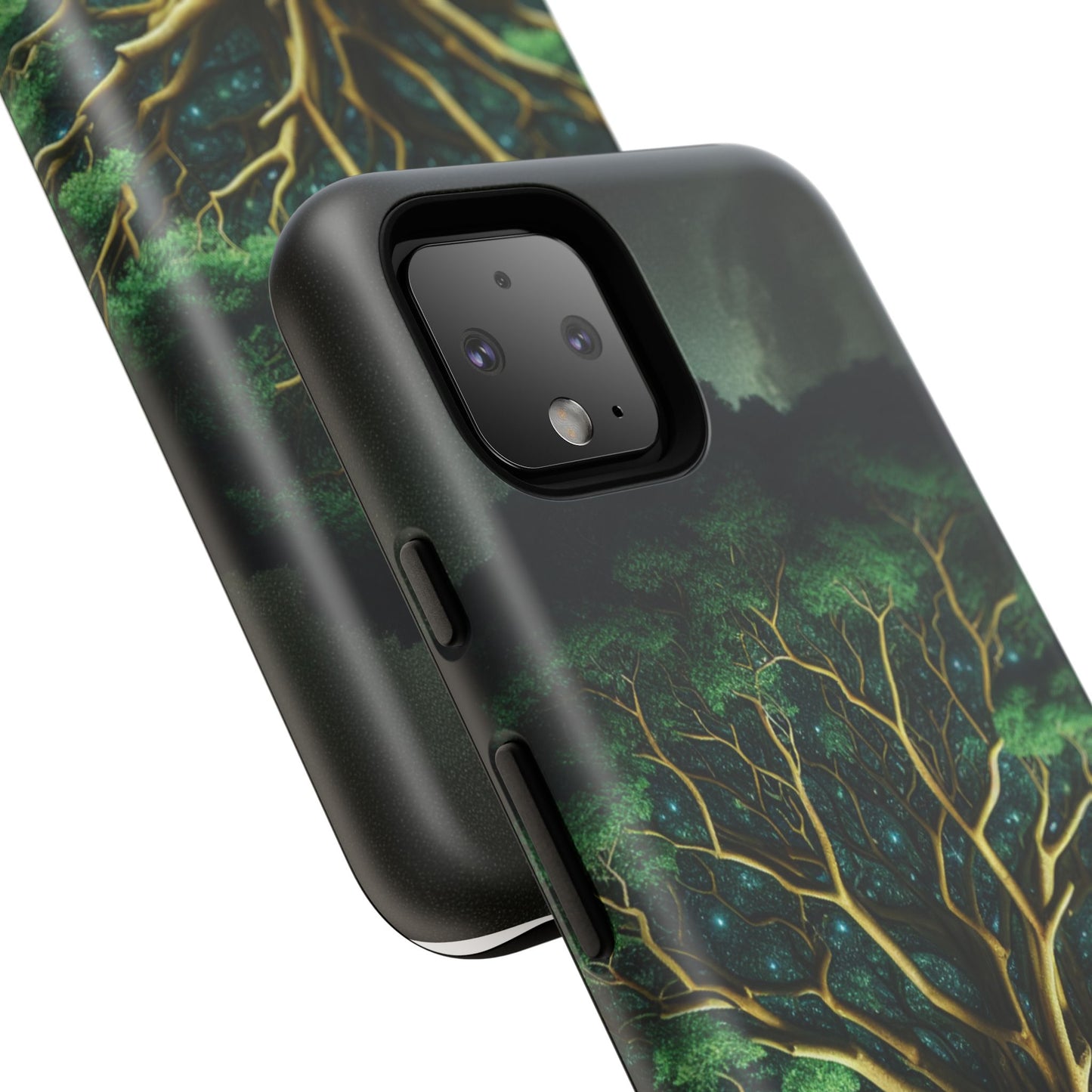 63B1 Tree of Life Nature Art Phone Case – Glossy or Matte Dual-Layer Cover for iPhone & Android