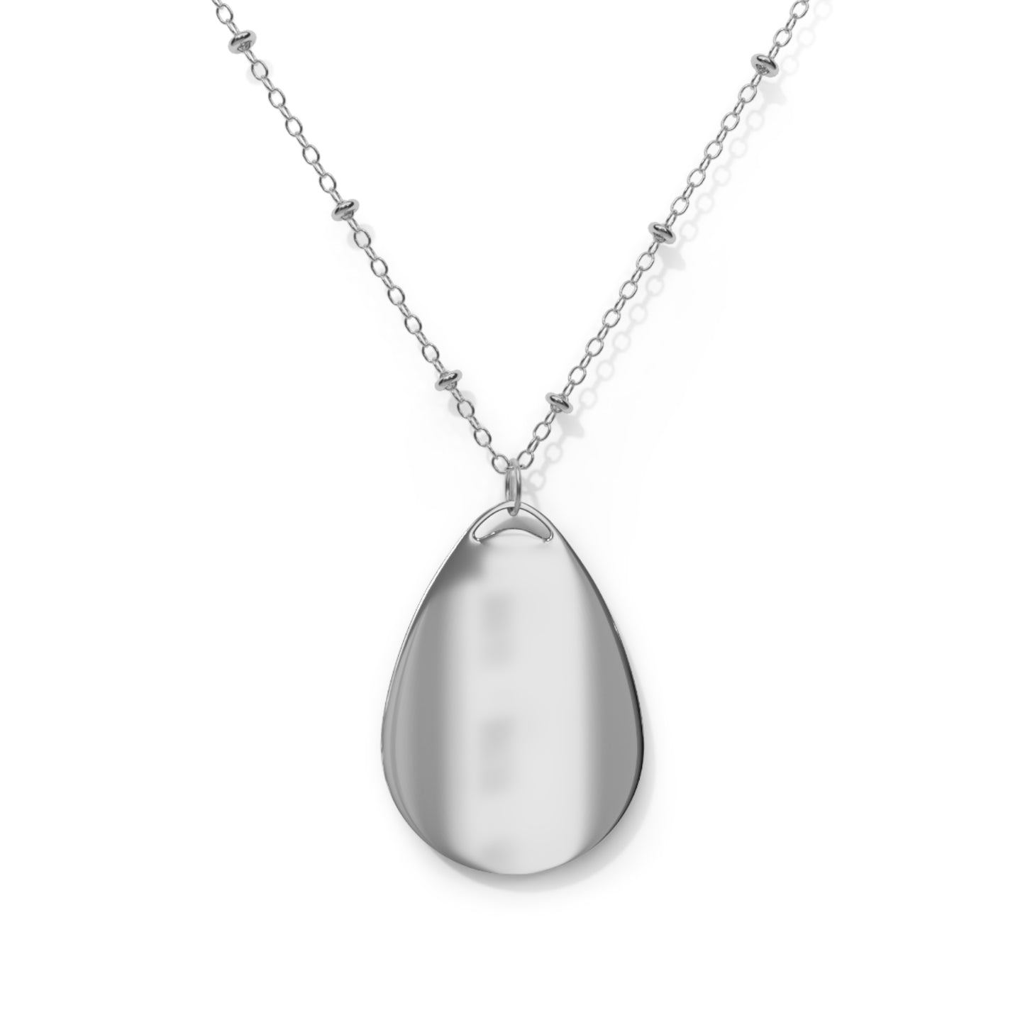 53B2 Radiant Sunrise Oval Pendant Necklace – Inspirational Nature Jewelry Gift