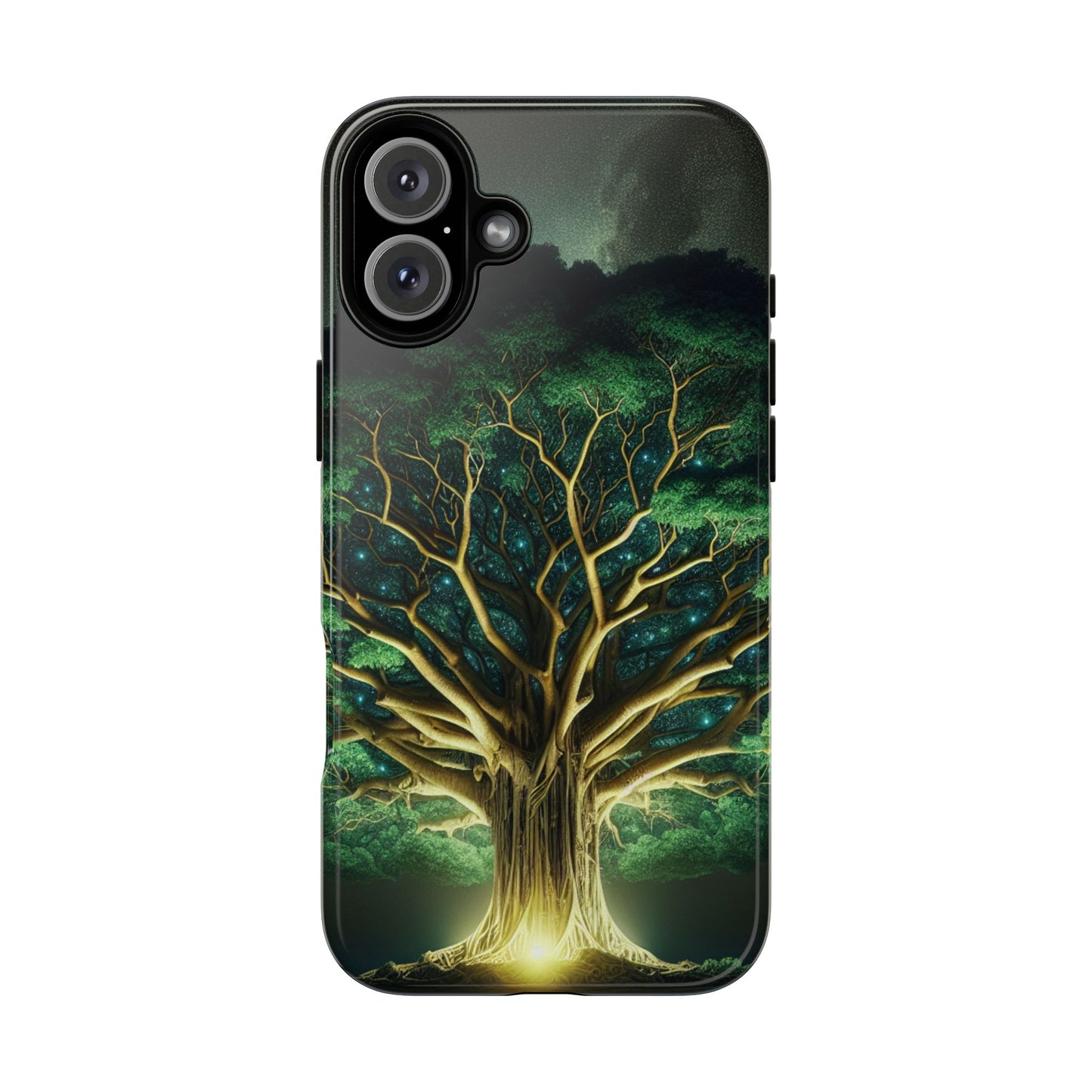 63B1 Tree of Life Nature Art Phone Case – Glossy or Matte Dual-Layer Cover for iPhone & Android