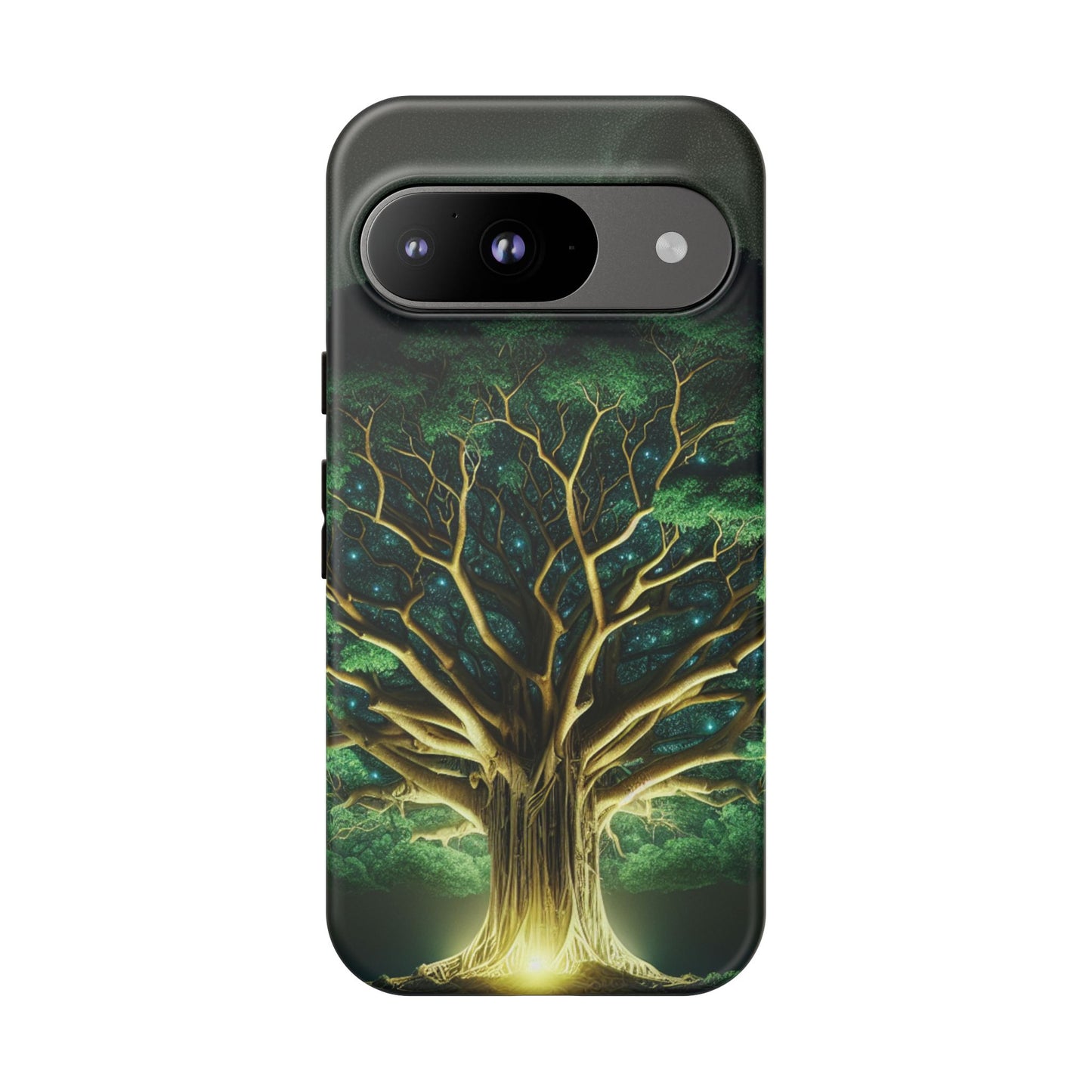 63B1 Tree of Life Nature Art Phone Case – Glossy or Matte Dual-Layer Cover for iPhone & Android