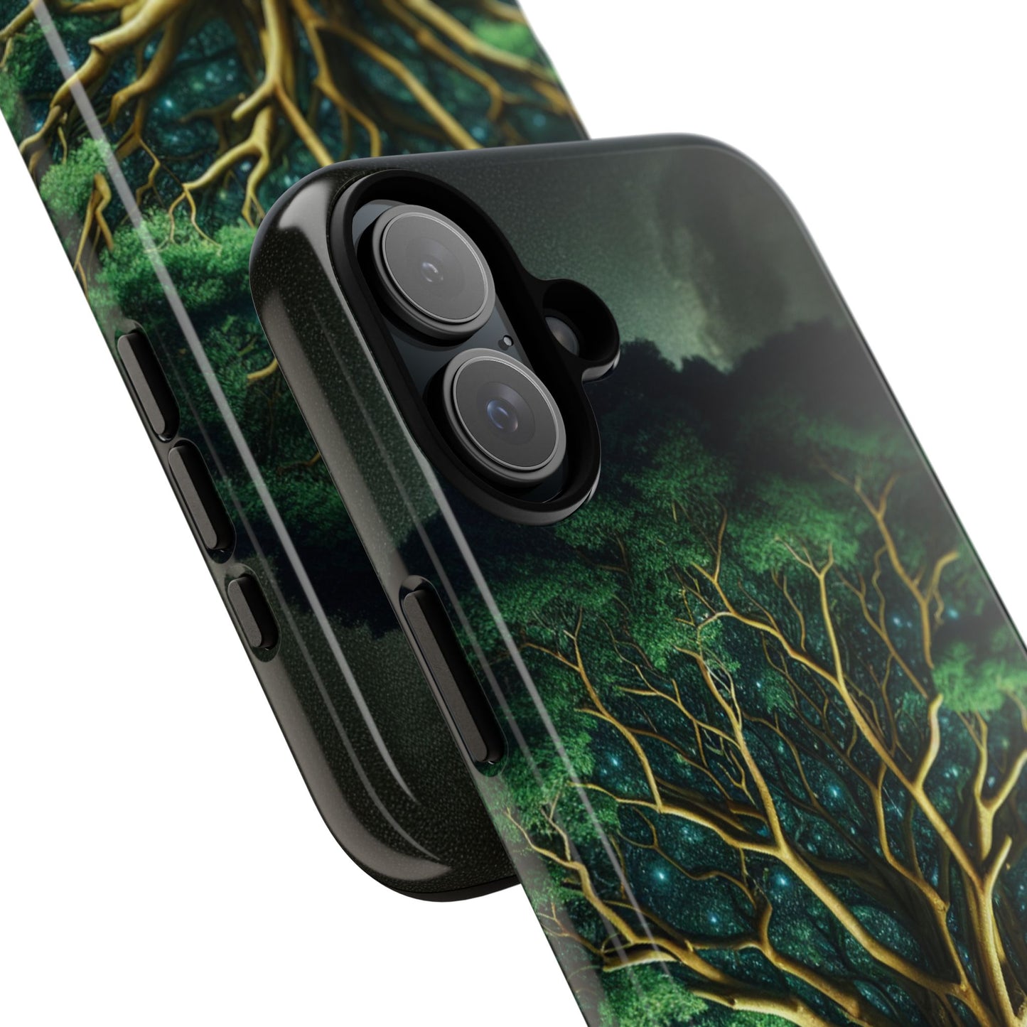 63B1 Tree of Life Nature Art Phone Case – Glossy or Matte Dual-Layer Cover for iPhone & Android