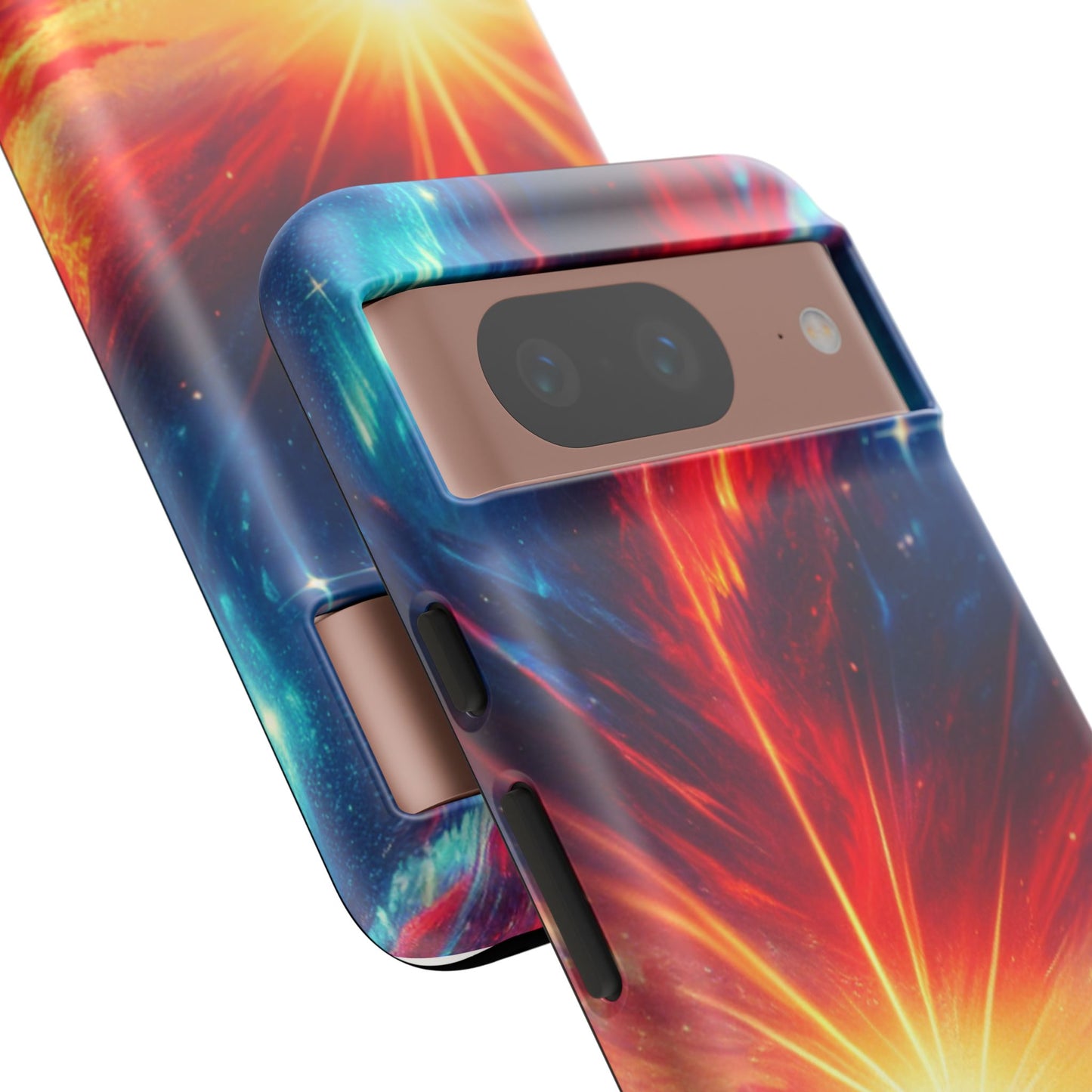 63B2 Sunrise Landscape Art Phone Case – Glossy or Matte Dual-Layer Cover for iPhone & Android