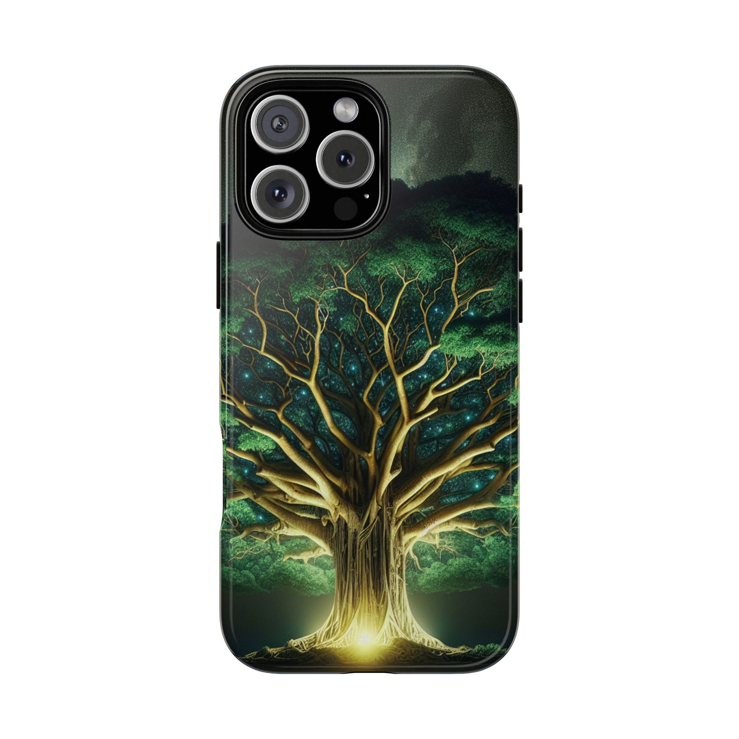 63B1 Tree of Life Nature Art Phone Case – Glossy or Matte Dual-Layer Cover for iPhone & Android