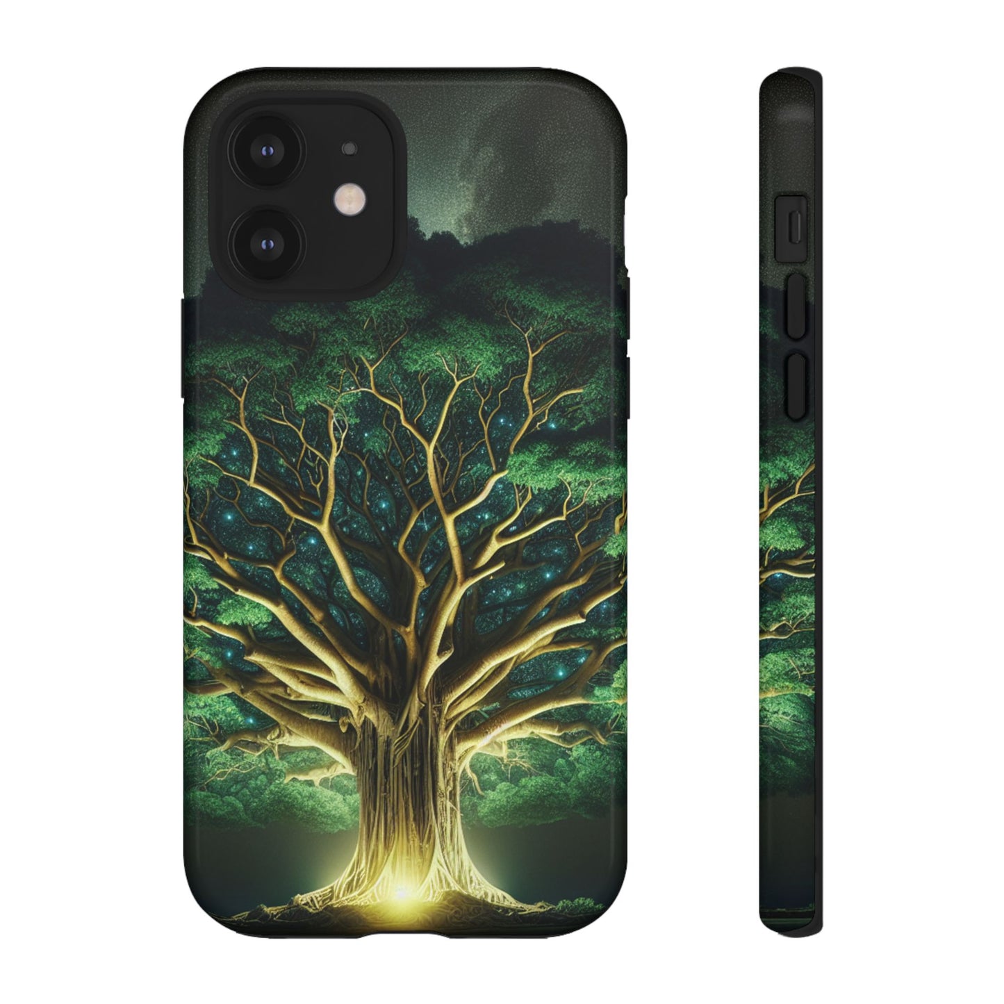 63B1 Tree of Life Nature Art Phone Case – Glossy or Matte Dual-Layer Cover for iPhone & Android