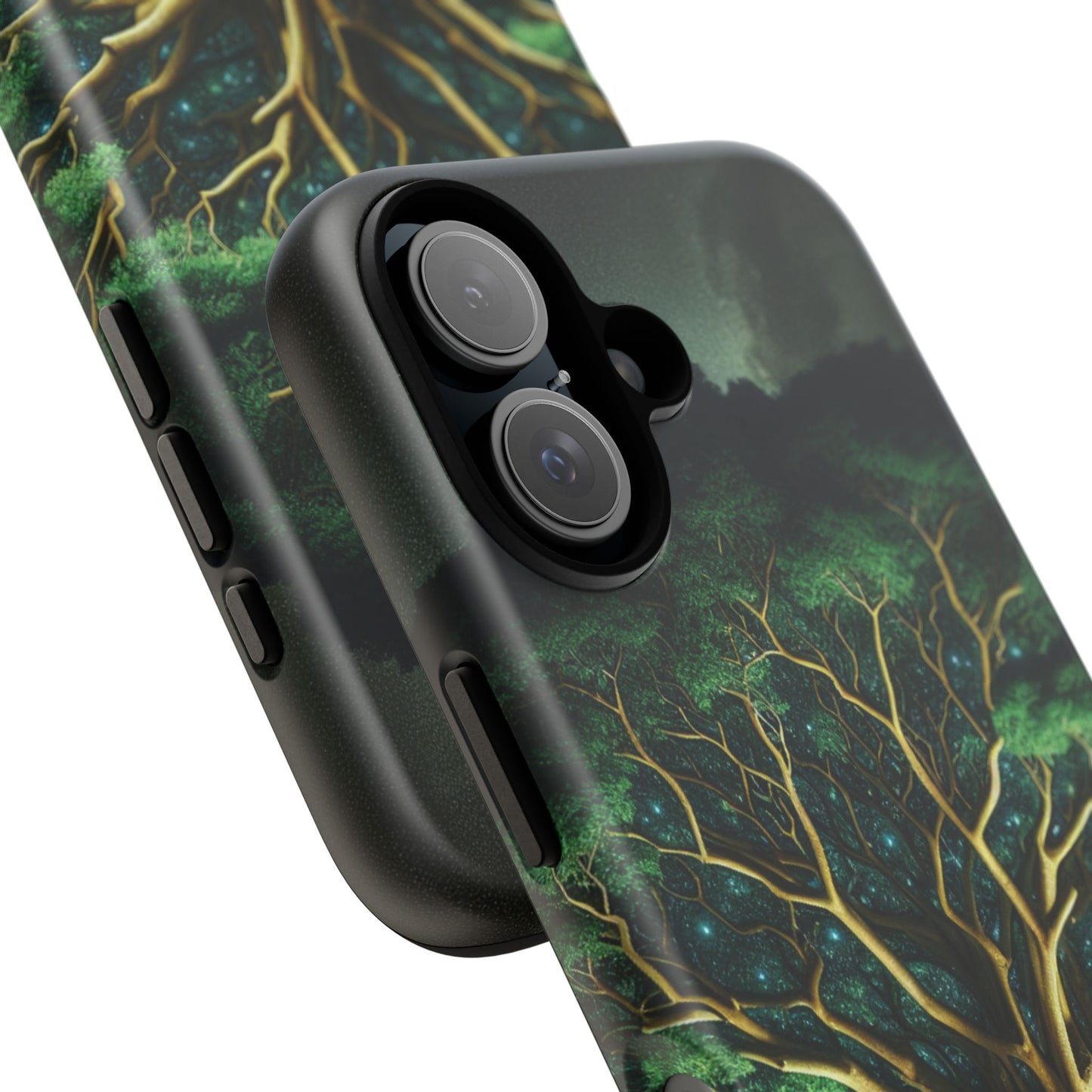 63B1 Tree of Life Nature Art Phone Case – Glossy or Matte Dual-Layer Cover for iPhone & Android