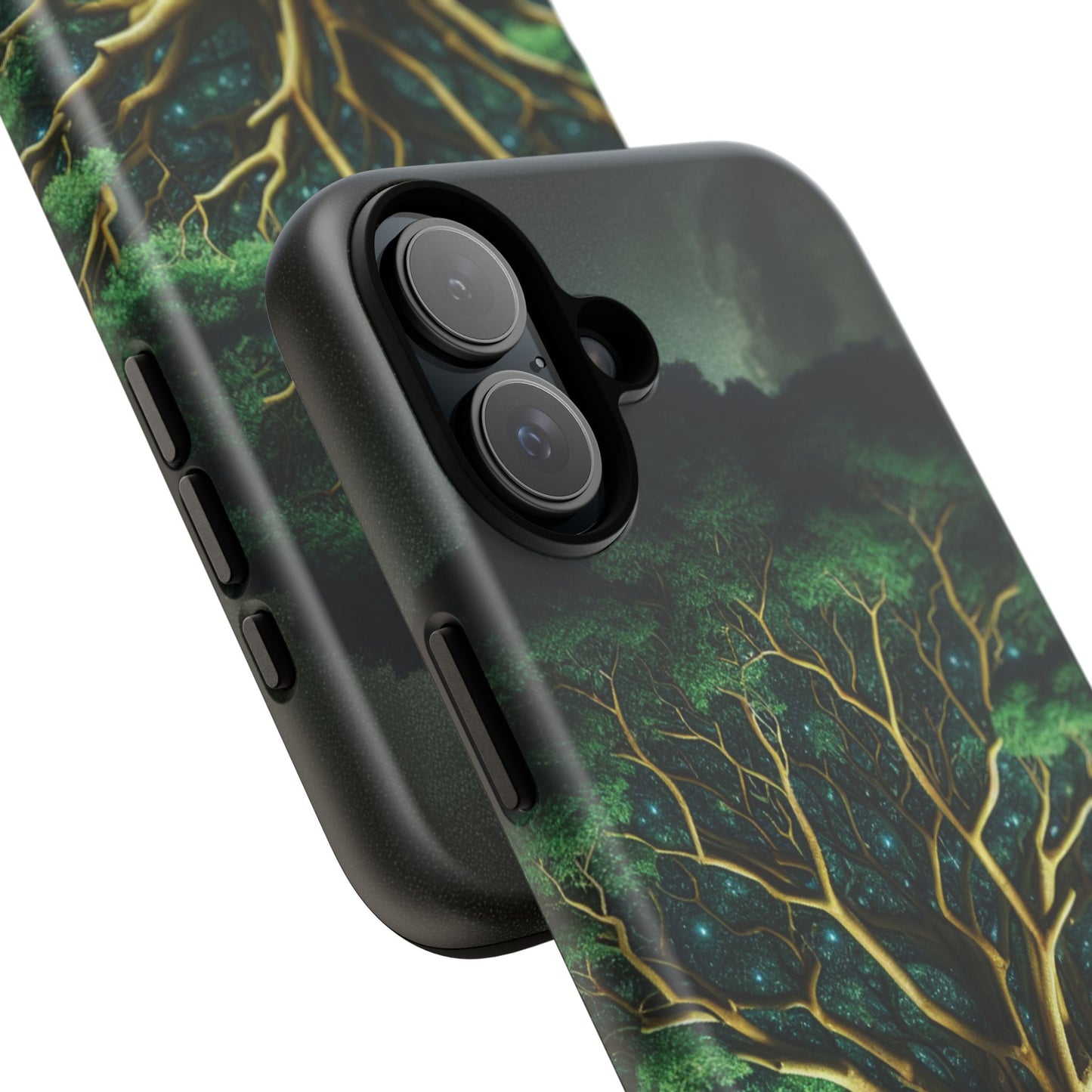 63B1 Tree of Life Nature Art Phone Case – Glossy or Matte Dual-Layer Cover for iPhone & Android