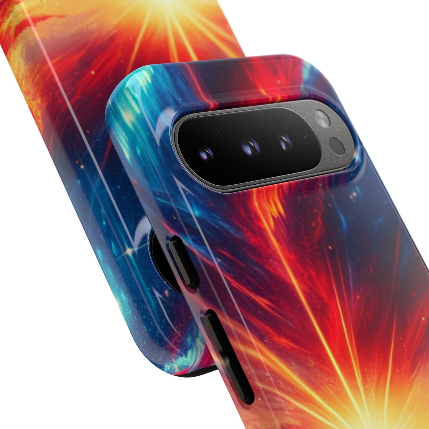 63B2 Sunrise Landscape Art Phone Case – Glossy or Matte Dual-Layer Cover for iPhone & Android
