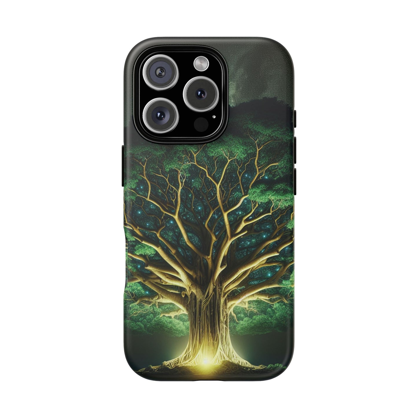 63B1 Tree of Life Nature Art Phone Case – Glossy or Matte Dual-Layer Cover for iPhone & Android