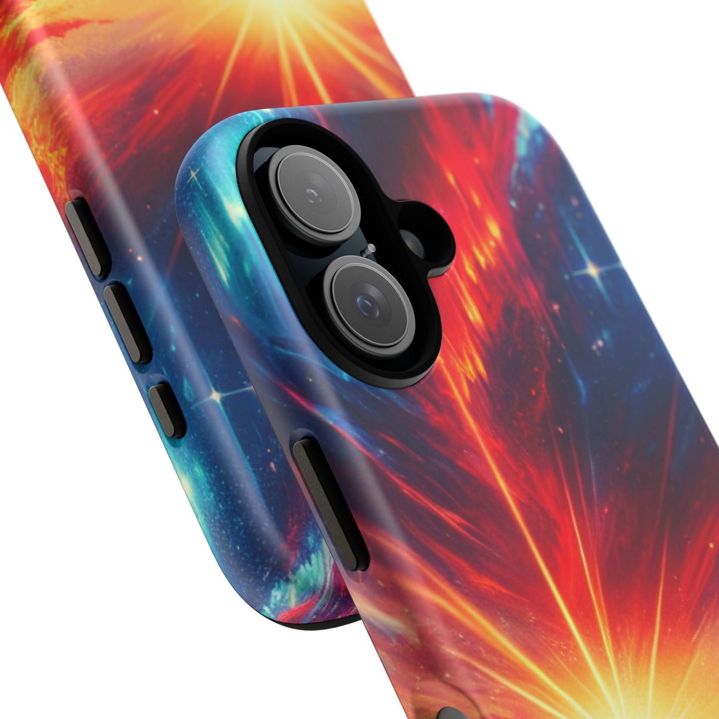 63B2 Sunrise Landscape Art Phone Case – Glossy or Matte Dual-Layer Cover for iPhone & Android