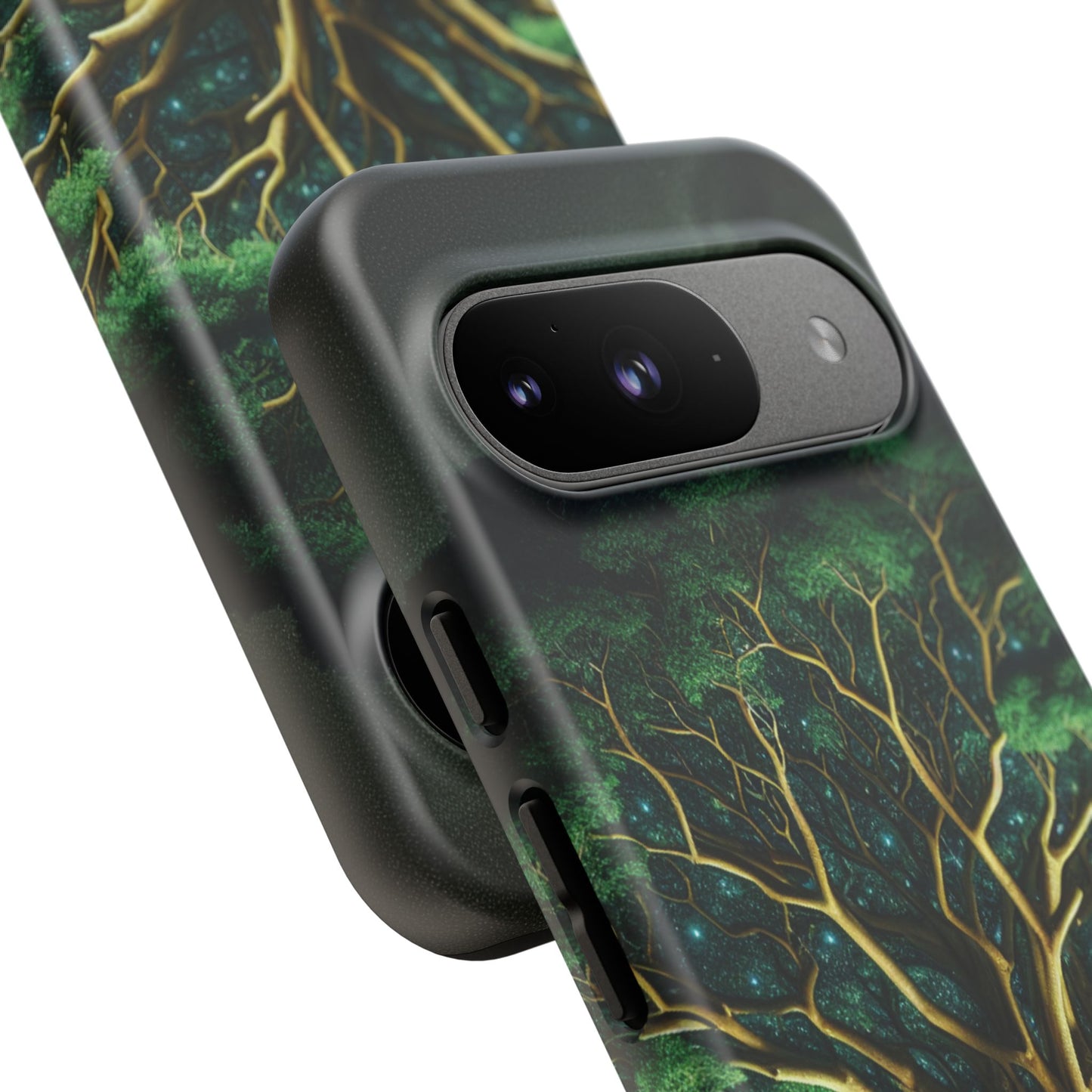 63B1 Tree of Life Nature Art Phone Case – Glossy or Matte Dual-Layer Cover for iPhone & Android