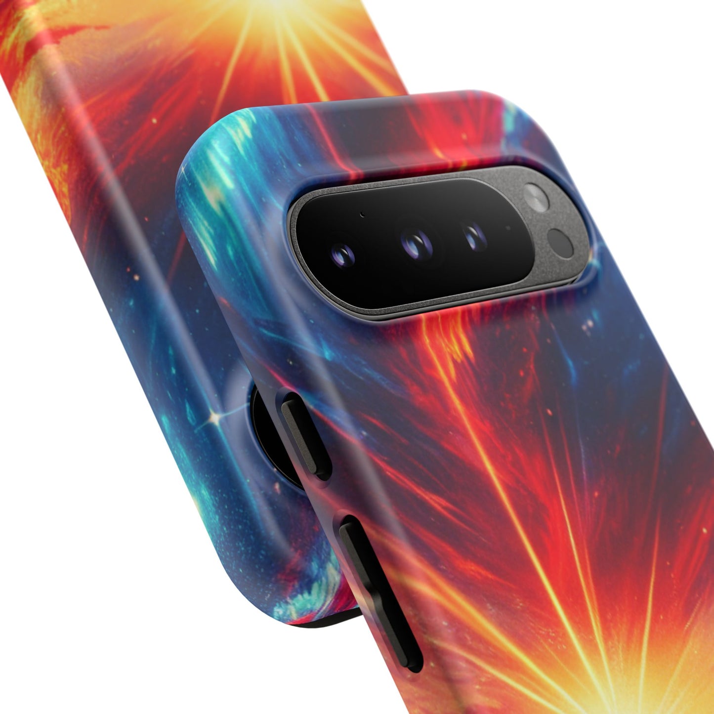 63B2 Sunrise Landscape Art Phone Case – Glossy or Matte Dual-Layer Cover for iPhone & Android