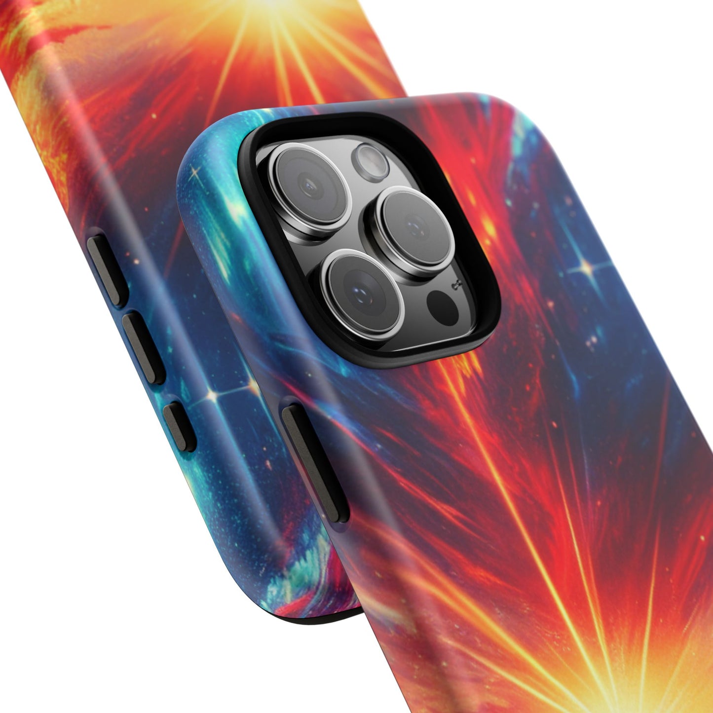 63B2 Sunrise Landscape Art Phone Case – Glossy or Matte Dual-Layer Cover for iPhone & Android