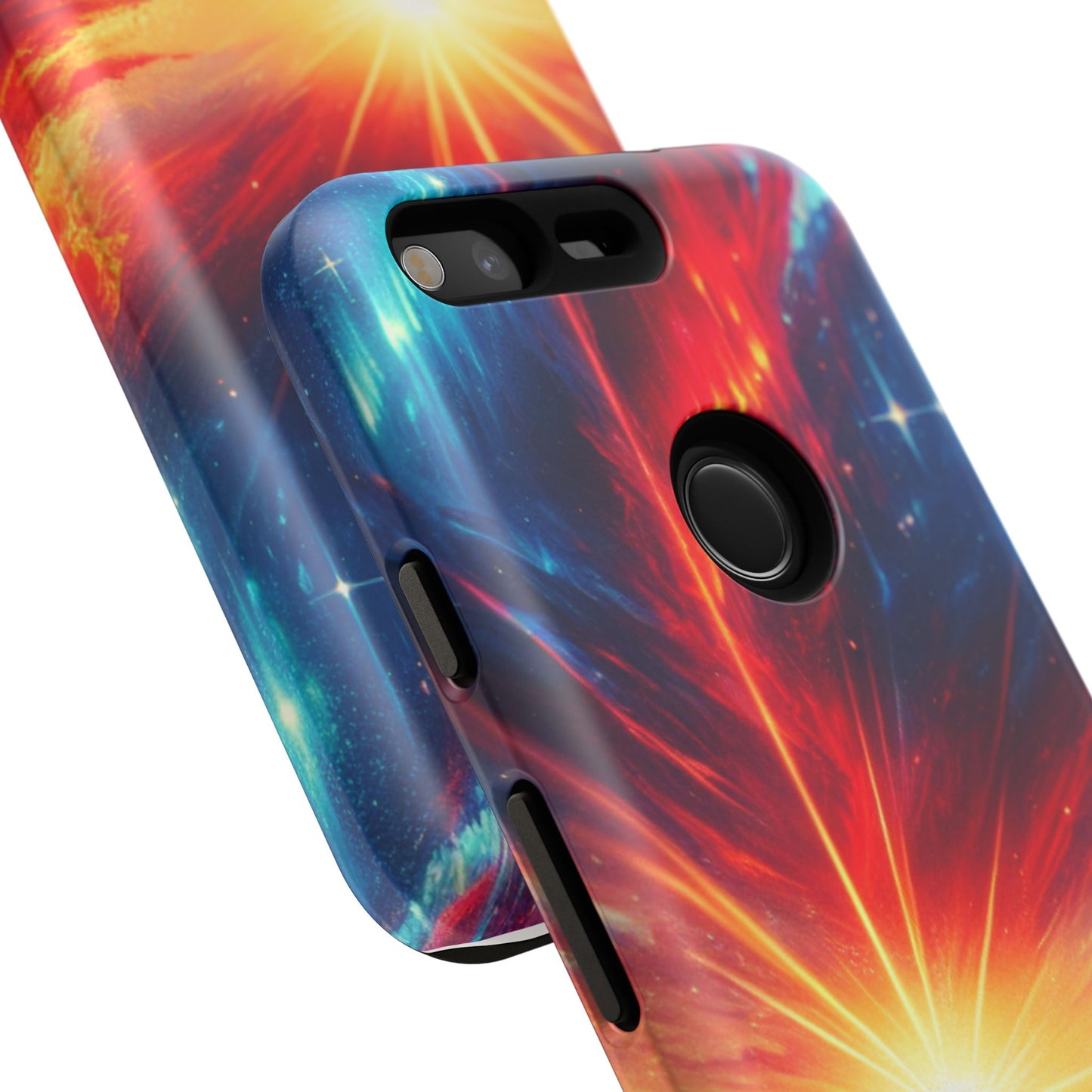 63B2 Sunrise Landscape Art Phone Case – Glossy or Matte Dual-Layer Cover for iPhone & Android