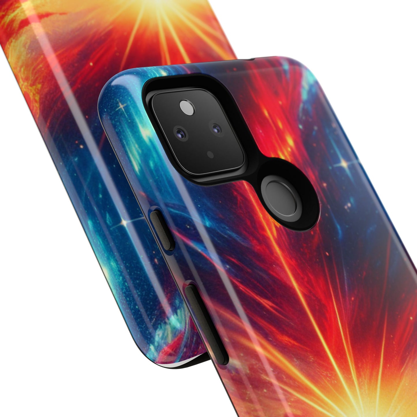 63B2 Sunrise Landscape Art Phone Case – Glossy or Matte Dual-Layer Cover for iPhone & Android