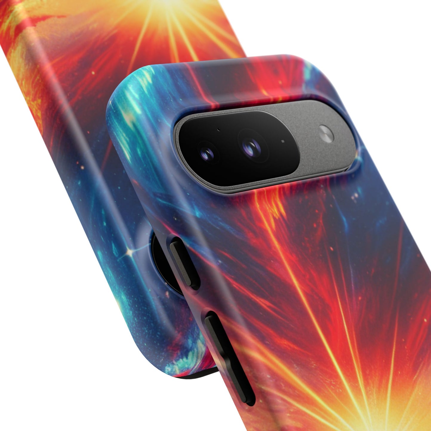 63B2 Sunrise Landscape Art Phone Case – Glossy or Matte Dual-Layer Cover for iPhone & Android