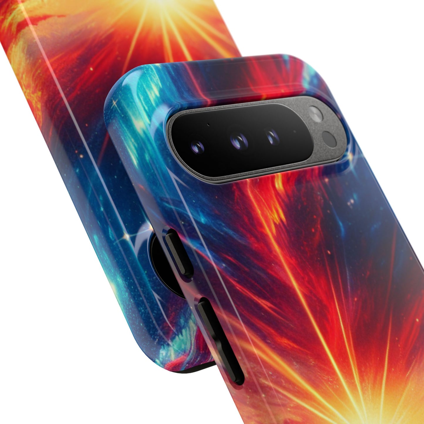 63B2 Sunrise Landscape Art Phone Case – Glossy or Matte Dual-Layer Cover for iPhone & Android