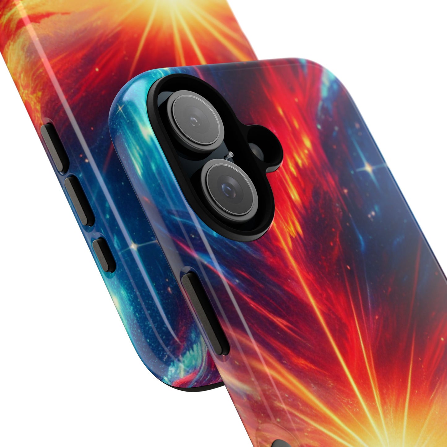 63B2 Sunrise Landscape Art Phone Case – Glossy or Matte Dual-Layer Cover for iPhone & Android