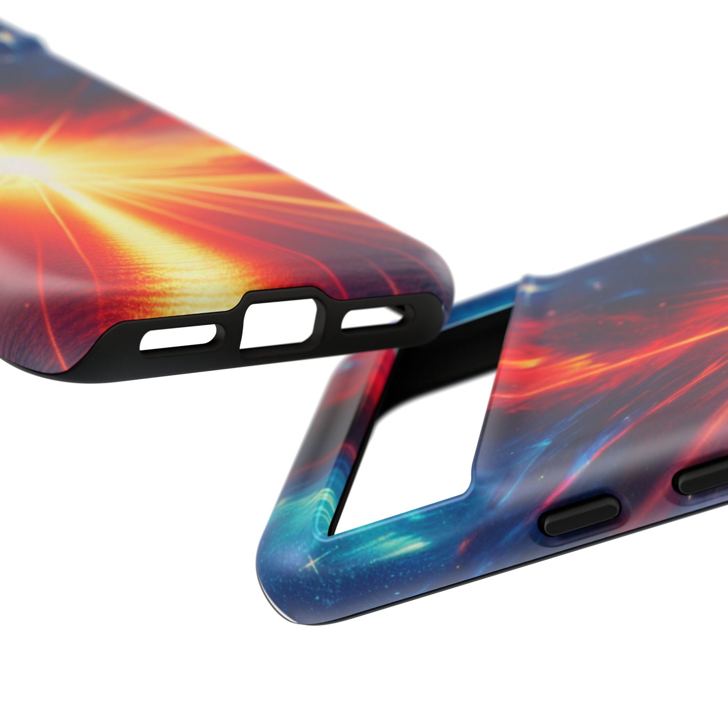 63B2 Sunrise Landscape Art Phone Case – Glossy or Matte Dual-Layer Cover for iPhone & Android