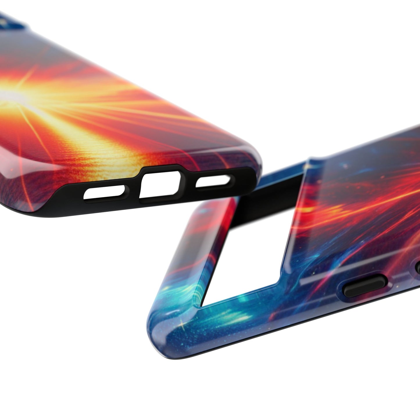 63B2 Sunrise Landscape Art Phone Case – Glossy or Matte Dual-Layer Cover for iPhone & Android