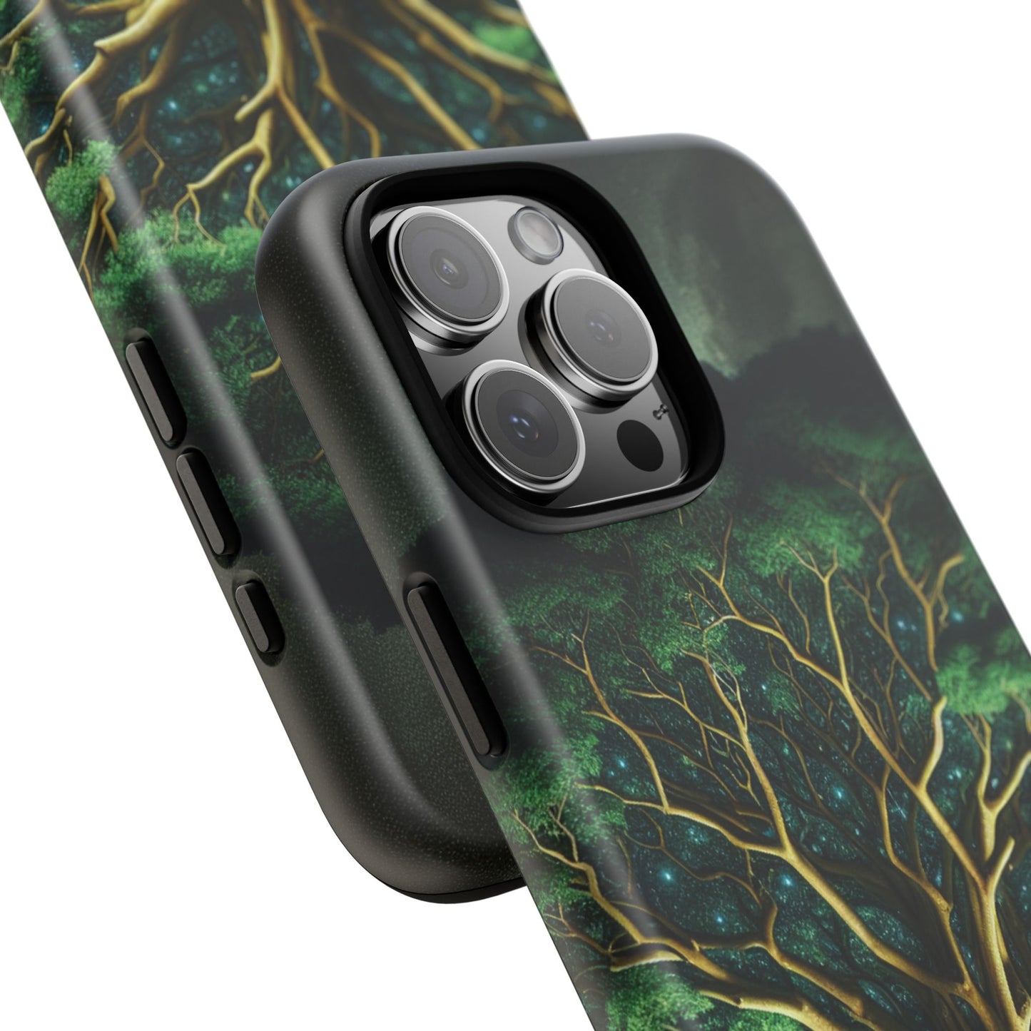 63B1 Tree of Life Nature Art Phone Case – Glossy or Matte Dual-Layer Cover for iPhone & Android
