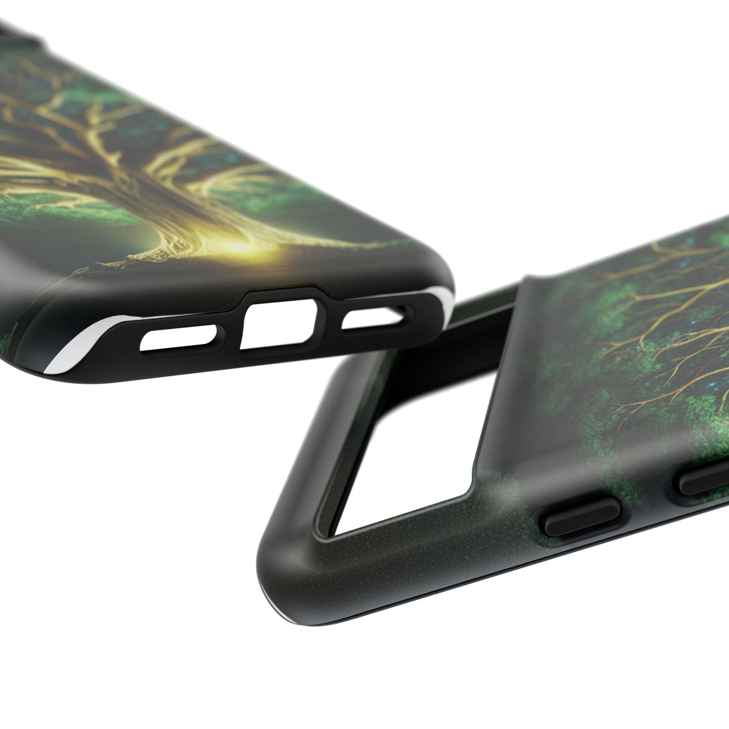 63B1 Tree of Life Nature Art Phone Case – Glossy or Matte Dual-Layer Cover for iPhone & Android
