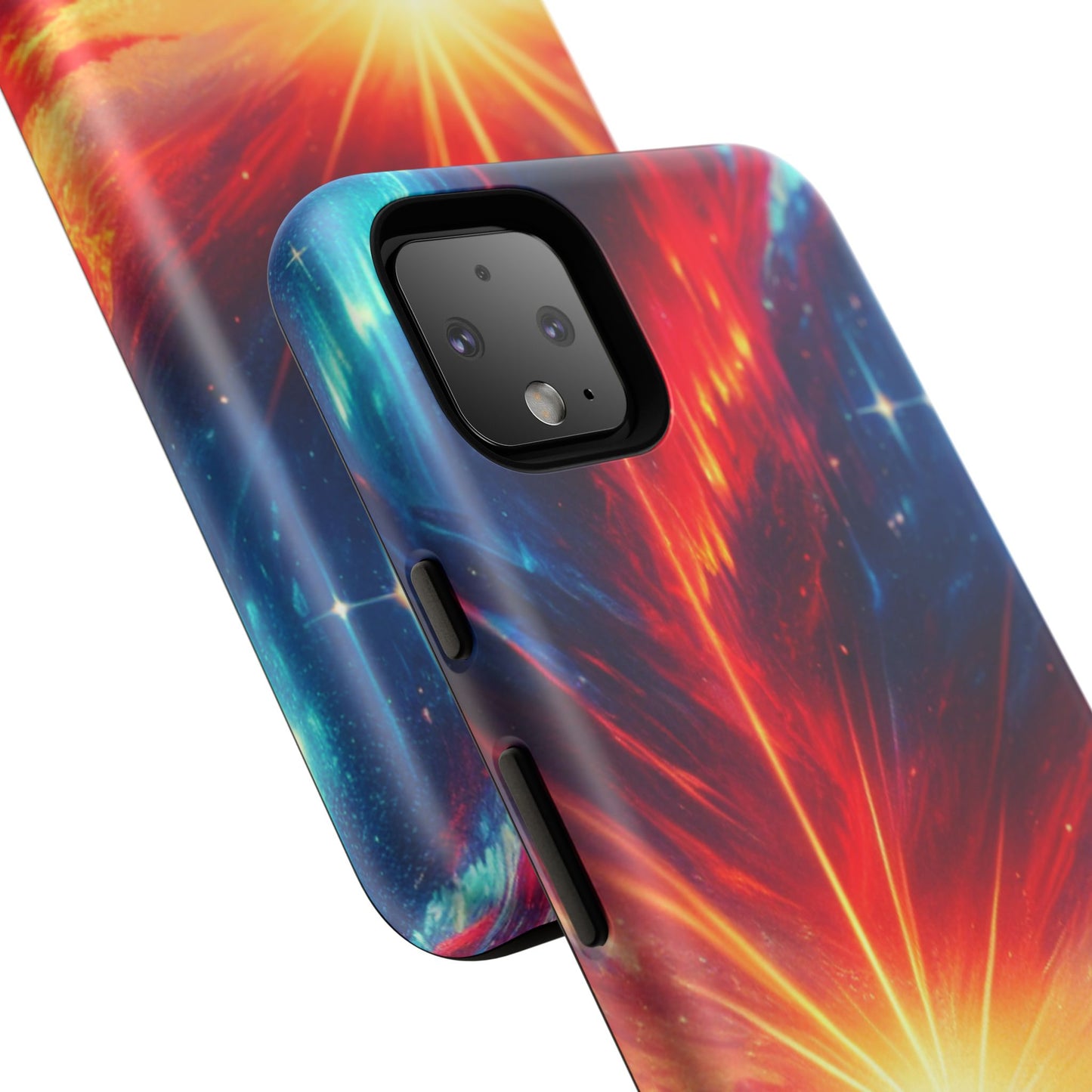 63B2 Sunrise Landscape Art Phone Case – Glossy or Matte Dual-Layer Cover for iPhone & Android