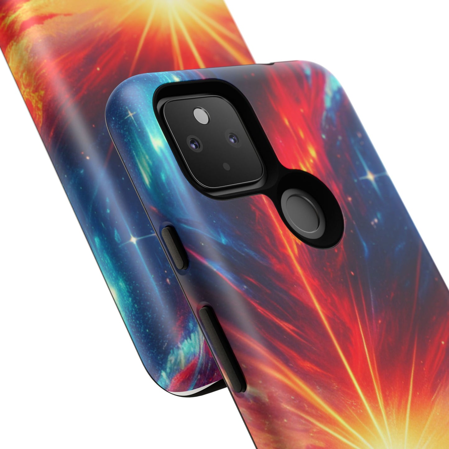 63B2 Sunrise Landscape Art Phone Case – Glossy or Matte Dual-Layer Cover for iPhone & Android
