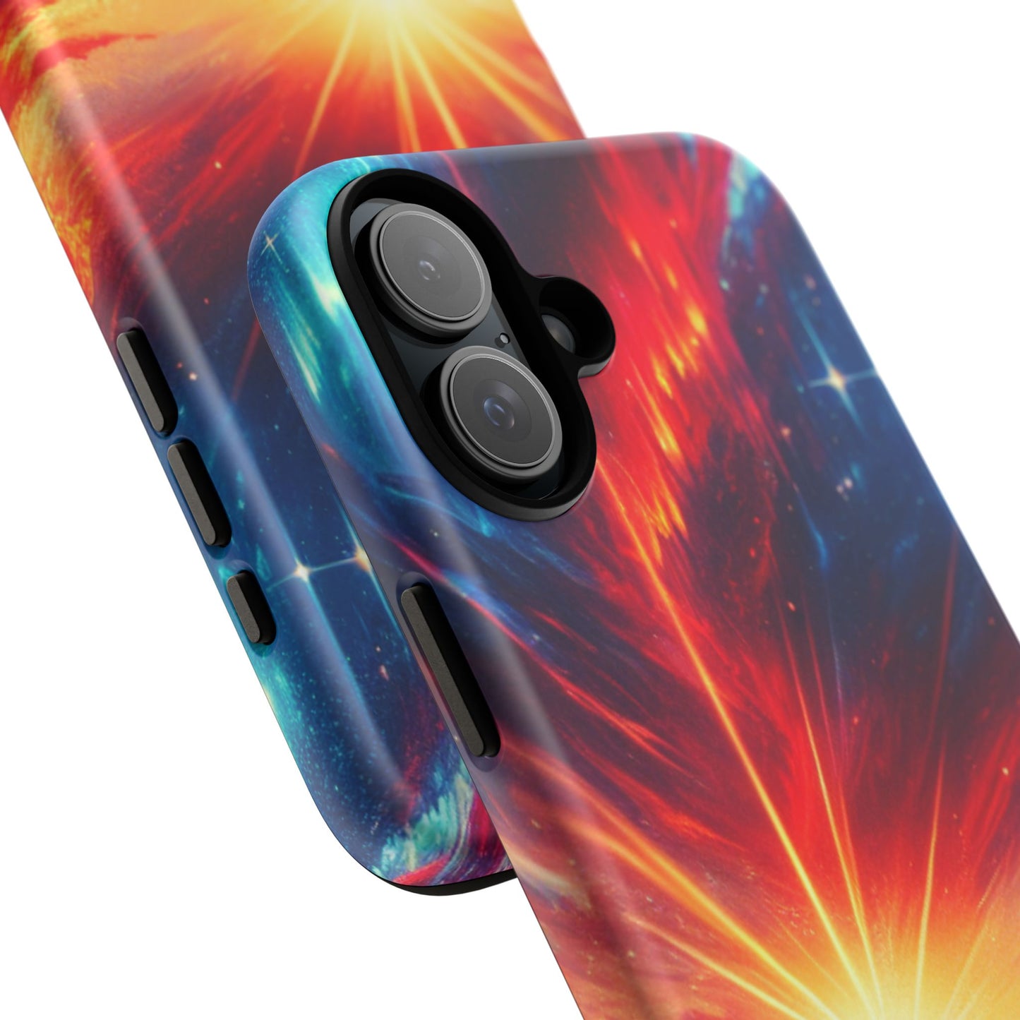 63B2 Sunrise Landscape Art Phone Case – Glossy or Matte Dual-Layer Cover for iPhone & Android