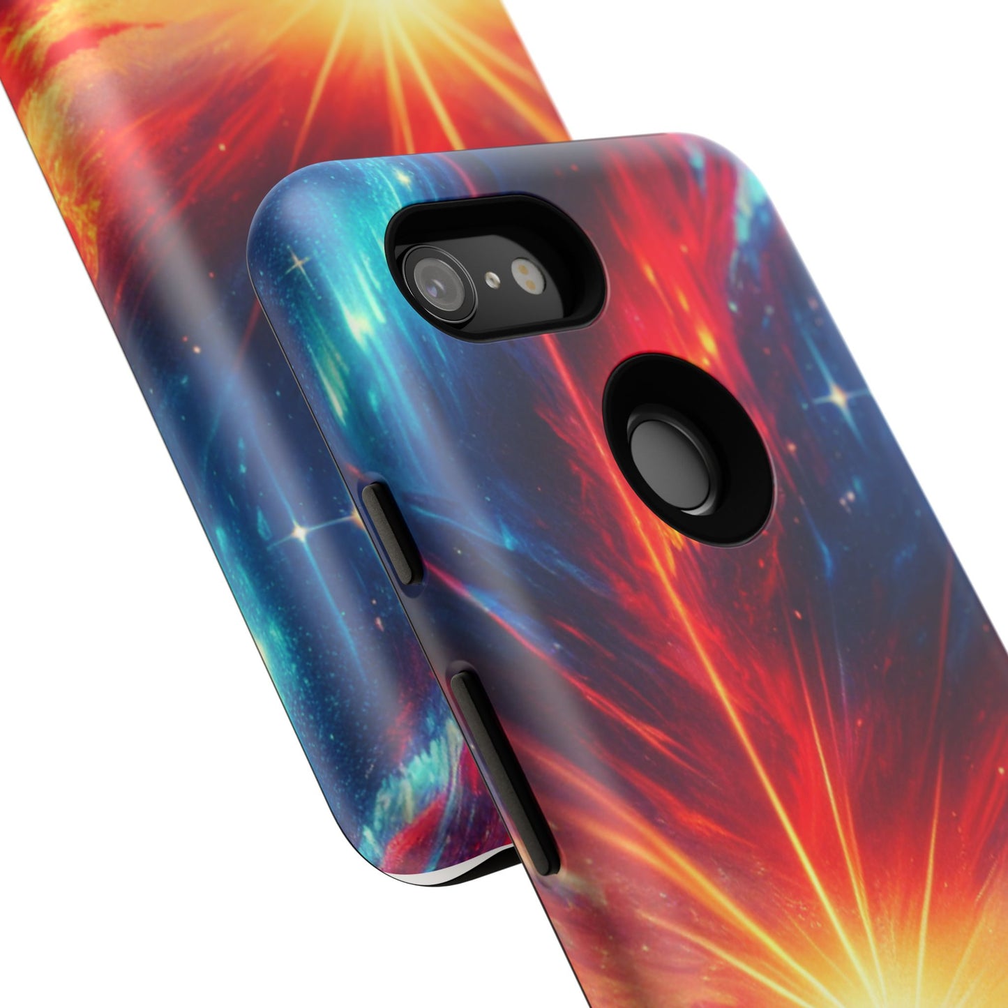 63B2 Sunrise Landscape Art Phone Case – Glossy or Matte Dual-Layer Cover for iPhone & Android