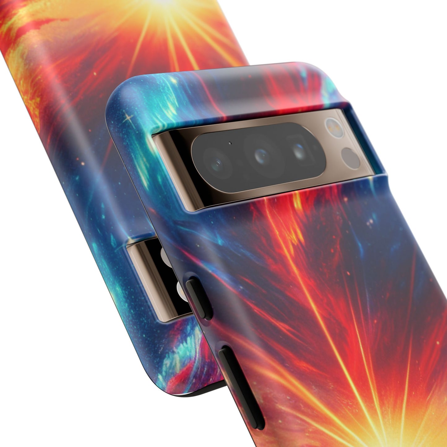 63B2 Sunrise Landscape Art Phone Case – Glossy or Matte Dual-Layer Cover for iPhone & Android